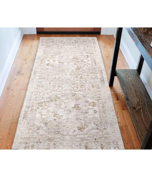 Dalyn Cyprus CY4 Ivory 2'3" x 7'10" Runner Rug