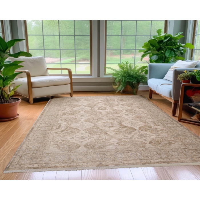 Dalyn Cyprus CY5 Khaki 9' x 13'2" Rug