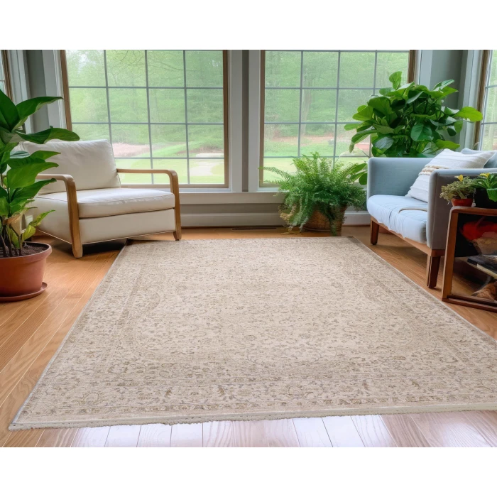Dalyn Cyprus CY8 Beige 7'10" x 10' Rug