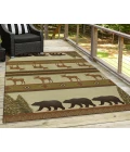 Dalyn Indoor/Outdoor Excursion EX1 Beige Washable 2'6" x 3'10" Rug