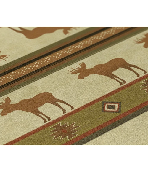 Dalyn Indoor/Outdoor Excursion EX1 Beige Washable 2'6" x 3'10" Rug