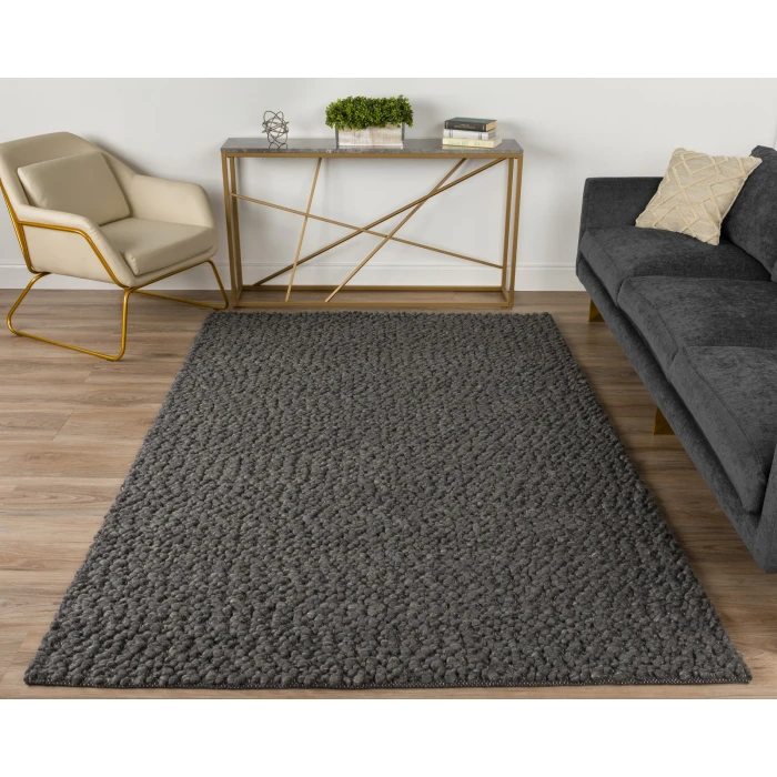Dalyn Gorbea GR1 Charcoal Area Rug 9 ft. X 13 ft. Rectangle