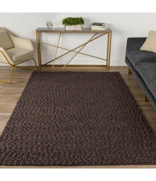 Dalyn Gorbea GR1 Chocolate Area Rug 2 ft. 3 X 7 ft. 6 Rectangle
