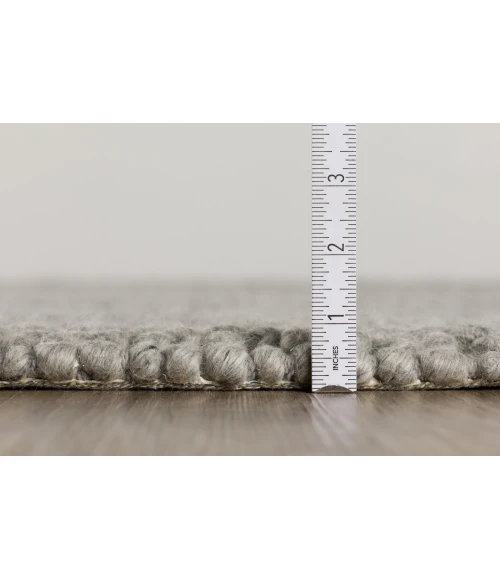 Dalyn Gorbea GR1 Silver Area Rug 8 ft. X 10 ft. Rectangle