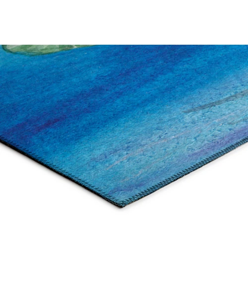 Dalyn Indoor/Outdoor Harbor HA3 Ocean Washable 2'6" x 3'10" Rug