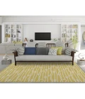Dalyn Indoor/Outdoor Harbor HA7 Gold Washable 2'6" x 3'10" Rug