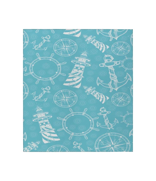 Dalyn Indoor/Outdoor Harbor HA9 Ocean Washable 2'6" x 3'10" Rug