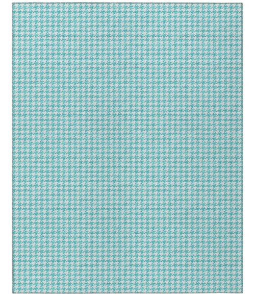 Dalyn Indoor/Outdoor Hinton HN1 Aqua Washable 5' x 7'6" Rug