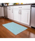 Dalyn Indoor/Outdoor Hinton HN1 Aqua Washable 5' x 7'6" Rug