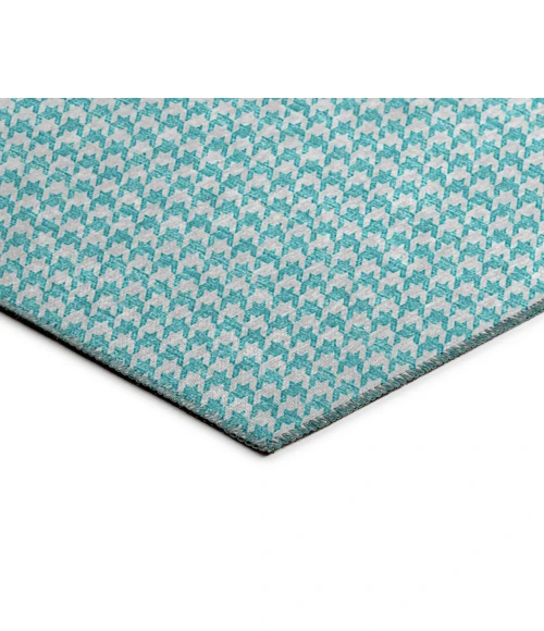 Dalyn Indoor/Outdoor Hinton HN1 Aqua Washable 5' x 7'6" Rug