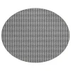 Dalyn Indoor/Outdoor Hinton HN1 Black Washable 6' x 6' Rug
