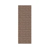 Dalyn Indoor/Outdoor Hinton HN1 Chocolate Washable 2'3" x 10' Rug