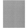 Dalyn Indoor/Outdoor Hinton HN1 Grey Washable 9' x 12' Rug