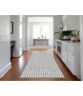 Dalyn Indoor/Outdoor Hinton HN1 Grey Washable 2'3" x 7'6" Rug