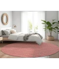 Dalyn Indoor/Outdoor Hinton HN1 Red Washable 4' x 4' Rug