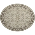 Dalyn Luxury Washable Hatay HY1 Beige 8' x 8' Round Rug