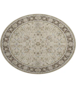 Dalyn Luxury Washable Hatay HY1 Beige 8' x 8' Round Rug