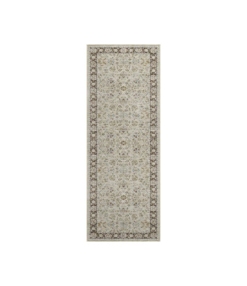 Dalyn Luxury Washable Hatay HY1 Beige 2'3" x 7'6" Runner Rug