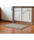 Dalyn Luxury Washable Hatay HY1 Beige 1'8" x 2'6" Rug