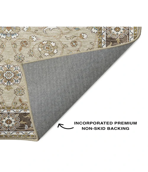 Dalyn Luxury Washable Hatay HY1 Beige 10' x 14' Rug