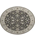 Dalyn Luxury Washable Hatay HY1 Black 8' x 8' Round Rug