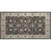 Dalyn Luxury Washable Hatay HY1 Black 1'8" x 2'6" Rug