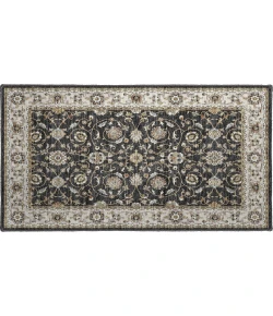 Dalyn Luxury Washable Hatay HY1 Black 1'8" x 2'6" Rug