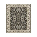 Dalyn Luxury Washable Hatay HY1 Black 5' x 7'6" Rug
