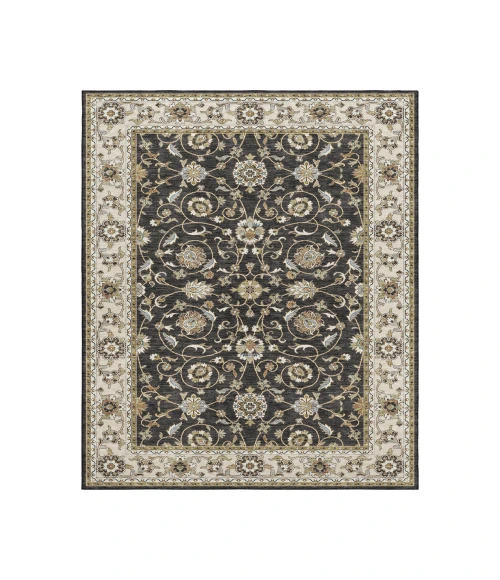 Dalyn Luxury Washable Hatay HY1 Black 8' x 10' Rug