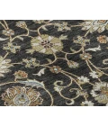 Dalyn Luxury Washable Hatay HY1 Black 8' x 8' Round Rug