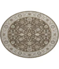 Dalyn Luxury Washable Hatay HY1 Chocolate 8' x 8' Round Rug