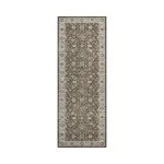 Dalyn Luxury Washable Hatay HY1 Chocolate 2'3" x 7'6" Runner Rug