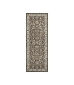 Dalyn Luxury Washable Hatay HY1 Chocolate 2'3" x 7'6" Runner Rug