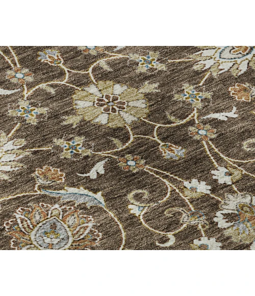 Dalyn Luxury Washable Hatay HY1 Chocolate 2'6" x 3'10" Rug