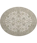 Dalyn Luxury Washable Hatay HY1 Ivory 8' x 8' Round Rug