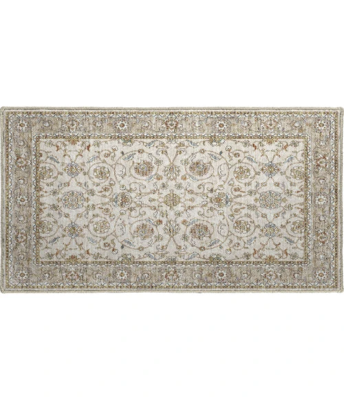 Dalyn Luxury Washable Hatay HY1 Ivory 1'8" x 2'6" Rug