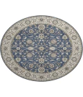 Dalyn Luxury Washable Hatay HY1 Navy 8' x 8' Round Rug