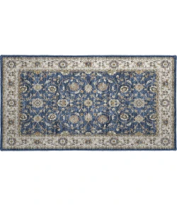 Dalyn Luxury Washable Hatay HY1 Navy 1'8" x 2'6" Rug