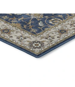 Dalyn Luxury Washable Hatay HY1 Navy 8' x 8' Round Rug