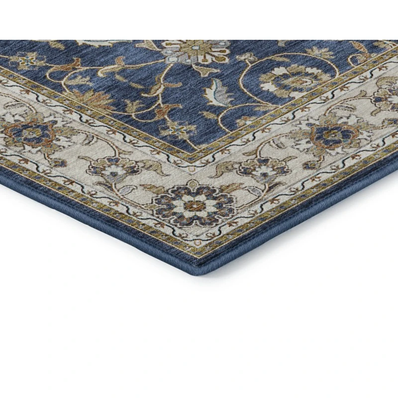 Dalyn Luxury Washable Hatay HY1 Navy 1'8" x 2'6" Rug