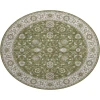 Dalyn Luxury Washable Hatay HY1 Olive 8' x 8' Round Rug