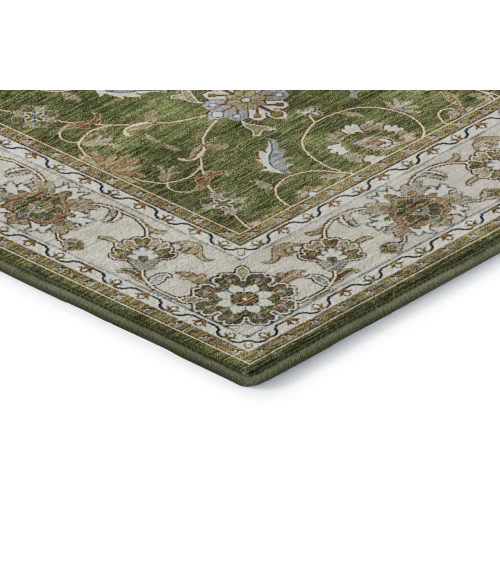 Dalyn Luxury Washable Hatay HY1 Olive 5' x 7'6" Rug