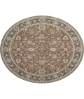 Dalyn Luxury Washable Hatay HY1 Paprika 8' x 8' Round Rug