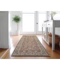 Dalyn Luxury Washable Hatay HY1 Paprika 2'3" x 7'6" Runner Rug