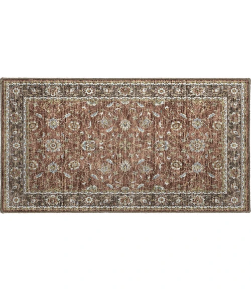 Dalyn Luxury Washable Hatay HY1 Paprika 1'8" x 2'6" Rug