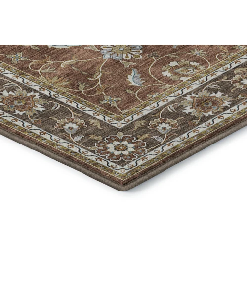 Dalyn Luxury Washable Hatay HY1 Paprika 2'3" x 7'6" Runner Rug