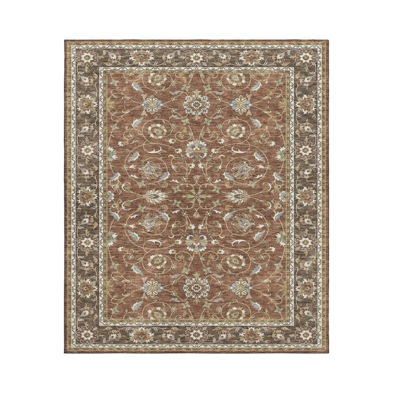 Dalyn Luxury Washable Hatay HY1 Paprika 9' x 12' Rug