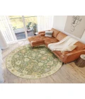 Dalyn Luxury Washable Hatay HY2 Aloe 8' x 8' Round Rug