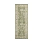 Dalyn Luxury Washable Hatay HY2 Aloe 2'3" x 7'6" Runner Rug