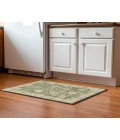 Dalyn Luxury Washable Hatay HY2 Aloe 1'8" x 2'6" Rug